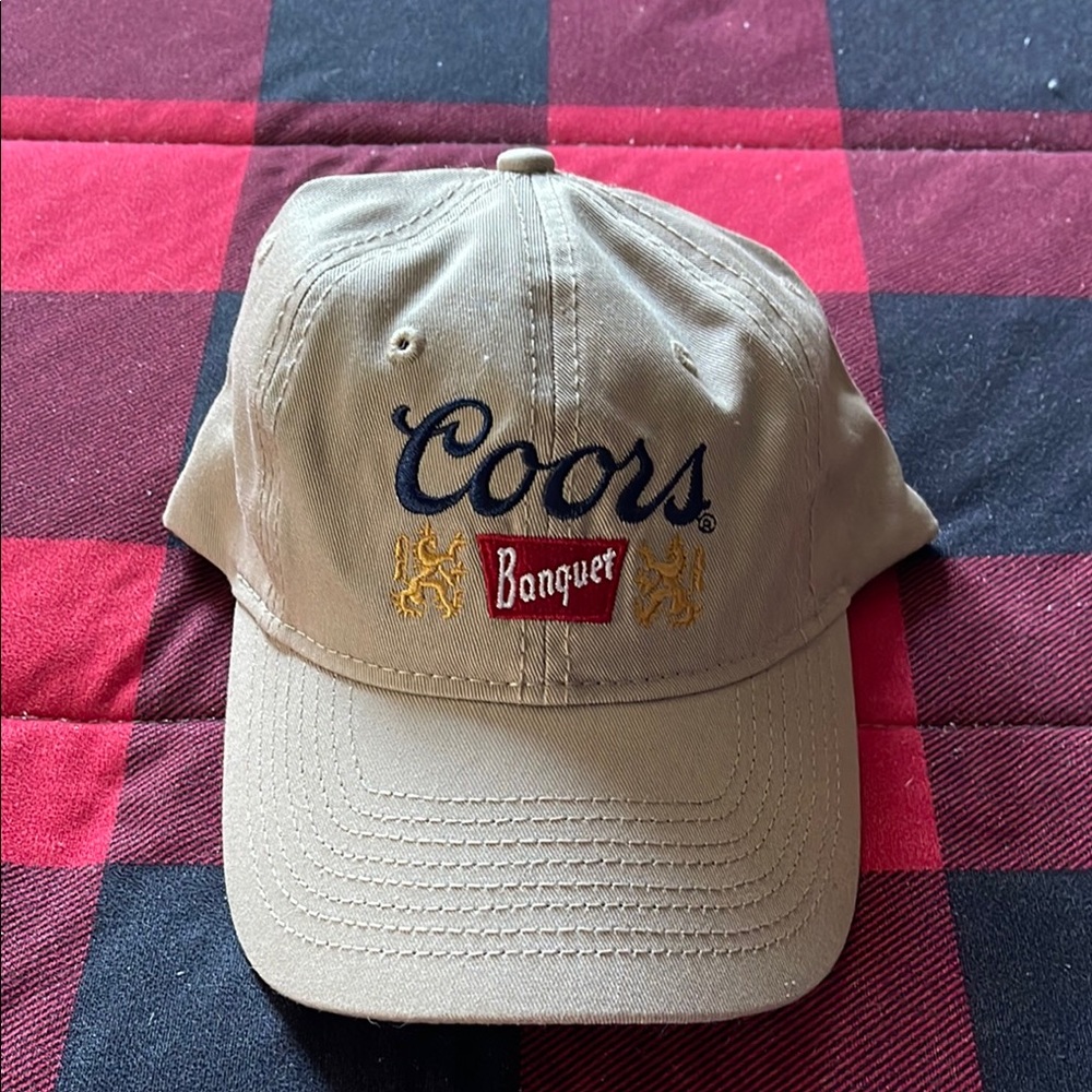Coors Banquet Tan Baseball Cap